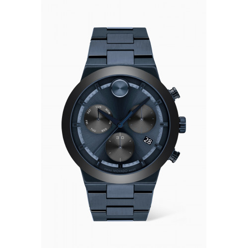 Movado - Bold Fusion Chronograph Quartz Stainless Steel Watch, 44mm