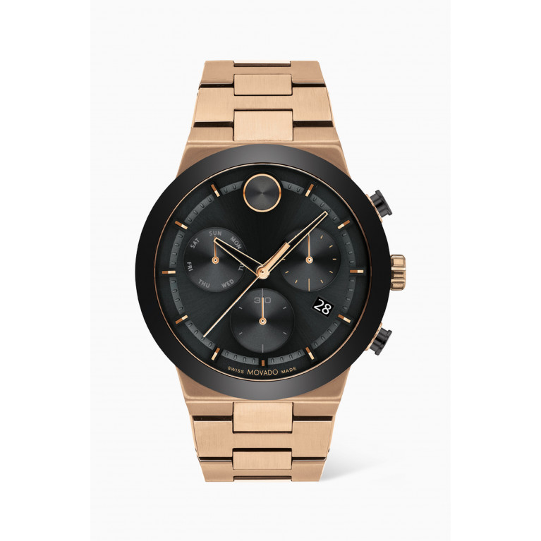 Movado - Bold Fusion Chronograph Quartz Stainless Steel Watch, 44mm