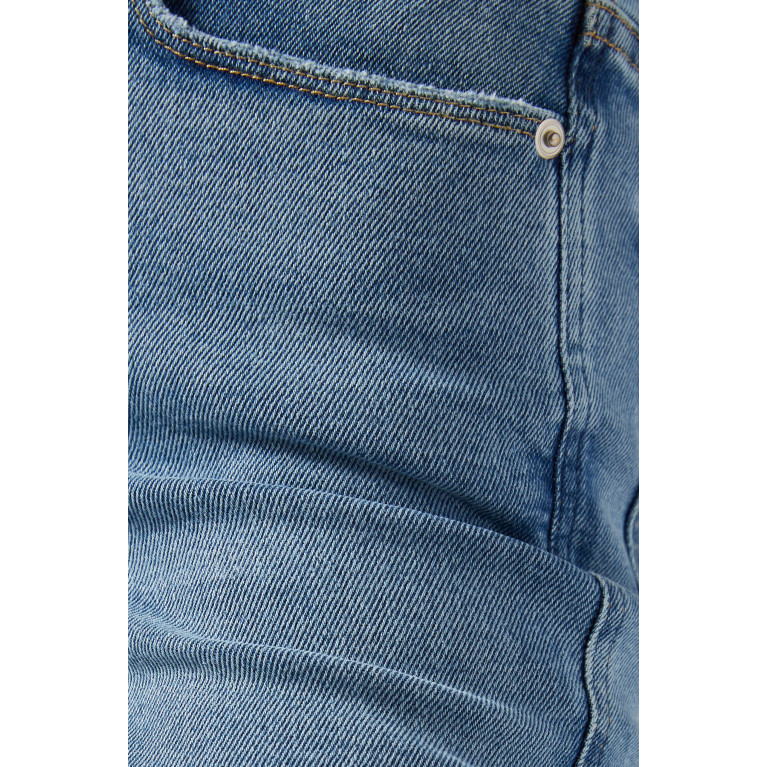 Good American - Good Curve Straight Jeans in Denim