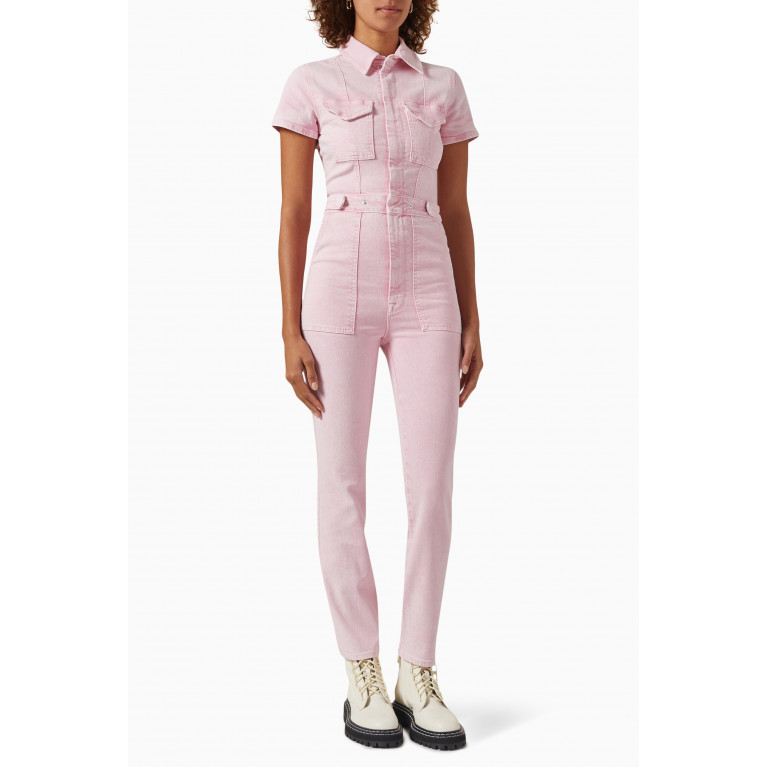 Good American - Fit For Success Jumpsuit in Cotton-blend