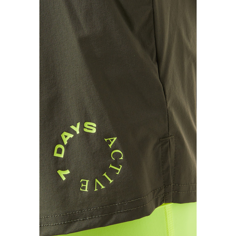 7 DAYS ACTIVE - Two-in-One Sports Shorts in Nylon
