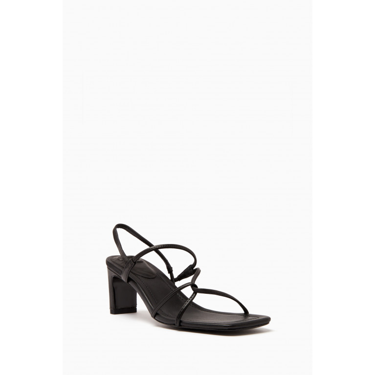 Sandro - Strappy Sandals in Leather