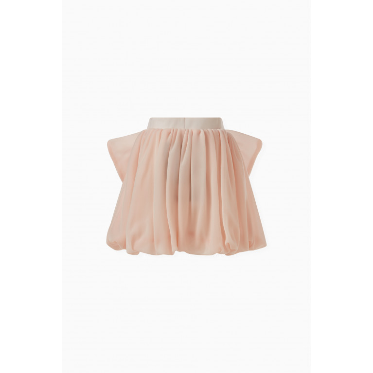 Caroline Bosmans - Caroline Bosmans - Bow Detail Skirt in Polyester