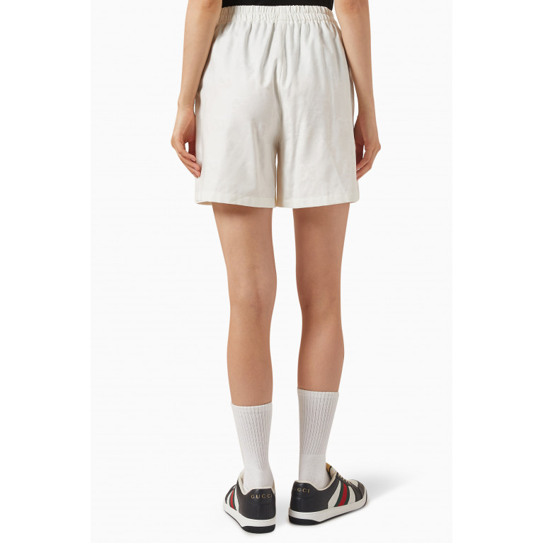 Gucci - Logo-detail Shorts in Cotton-poplin