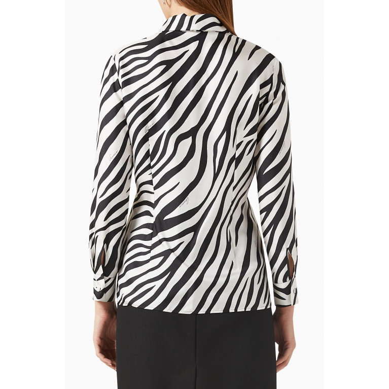 Gucci - Zebra Print Blouse in Silk
