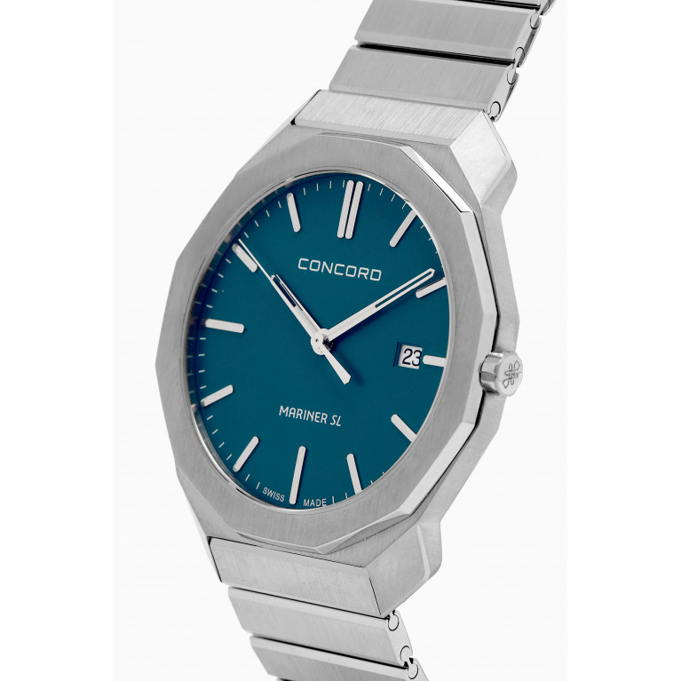 Concord - Mariner SL Quartz Stainless Steel Watch, 40mm