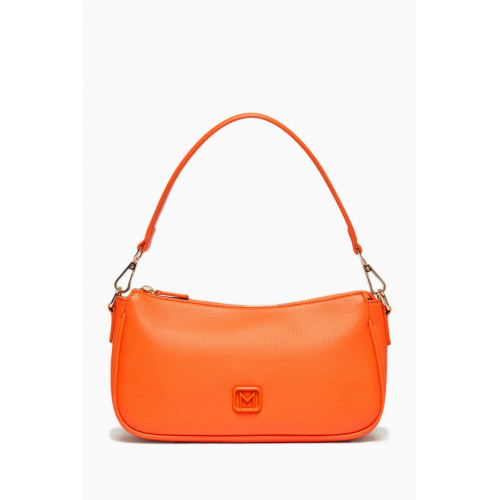 Marella - Manolo Shoulder Bag in Vegan Leather Orange