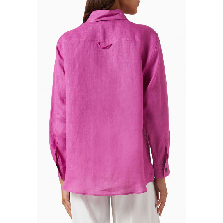 Marella - Fastoso Shirt in Linen Pink