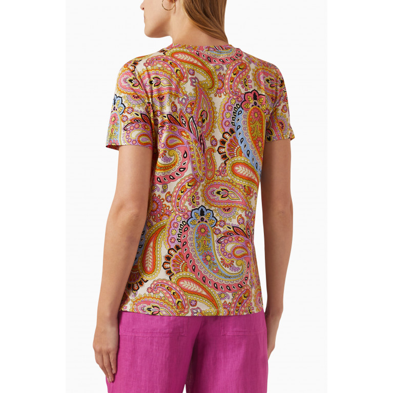 Marella - Olimpia T-shirt in Jersey Multicolour