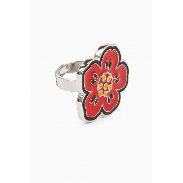 Kenzo - Boke Flower Ring in Brass