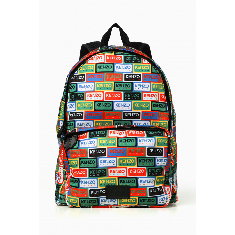 Kenzo - Kenzo Label Zip Backpack in Nylon