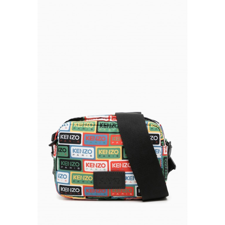 Kenzo - Kenzo Label Crossbody Bag in Polyester