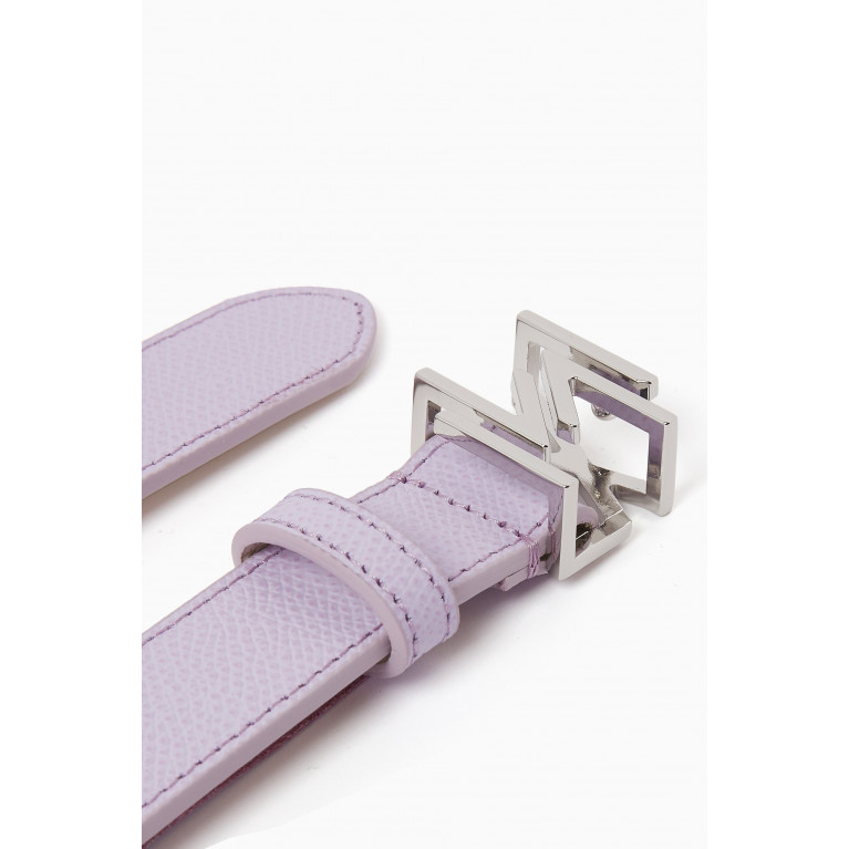 Marella - Scarpa Belt in Leather Purple