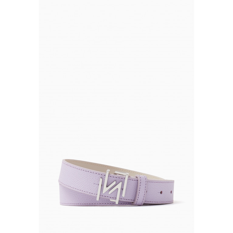 Marella - Scarpa Belt in Leather Purple