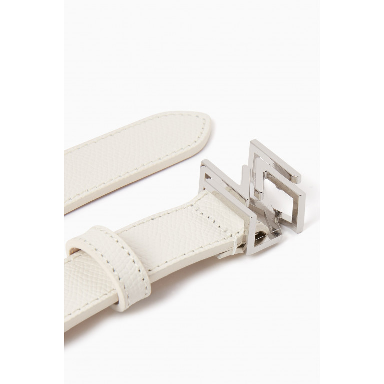 Marella - Scarpa Belt in Leather White