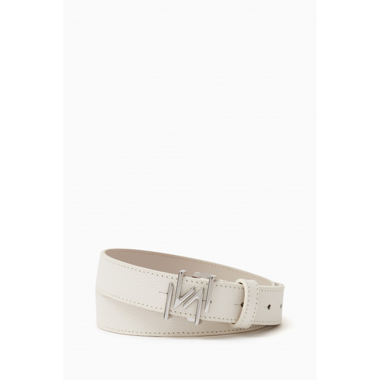 Marella - Scarpa Belt in Leather White