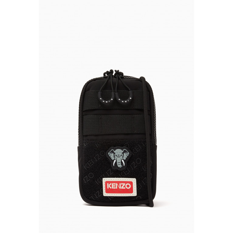 Kenzo - Elephant Jungle Phone Pocket in Nylon