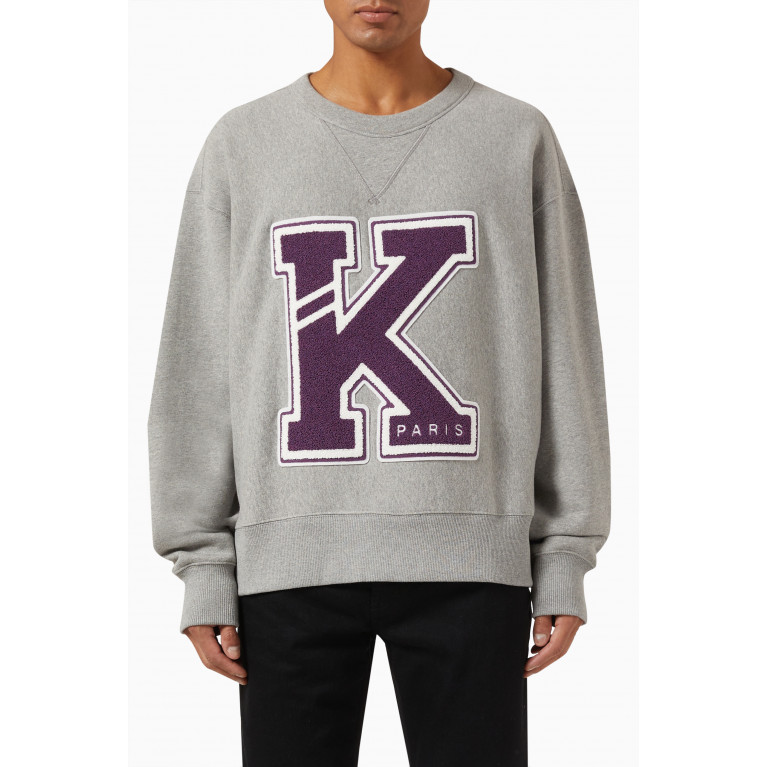 Kenzo - Varsity Logo Sweatshirt in Cotton