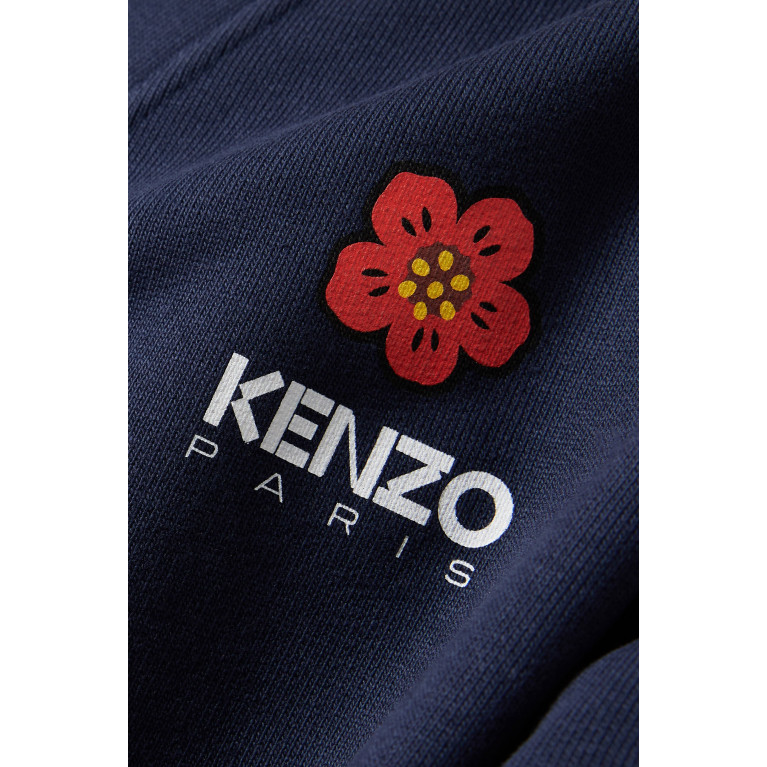 Kenzo - Boke Flower Crest Cardigan in Cotton