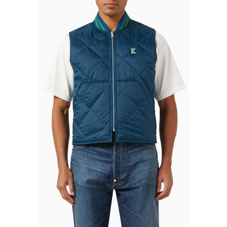 Kenzo - 2-in-1 Pixel Logo Harrington Jacket in Nylon Blend