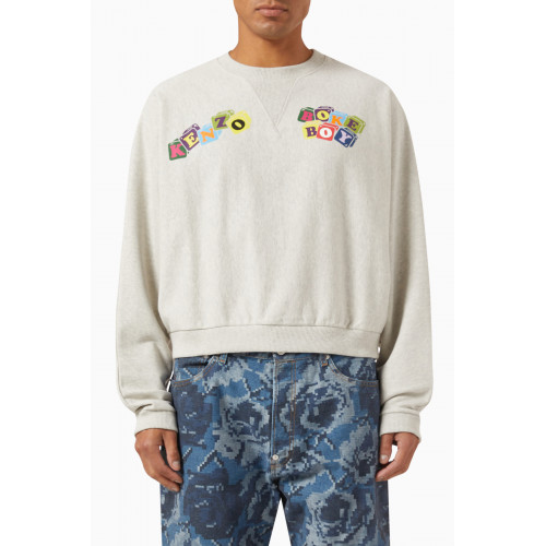 Kenzo - Boke Boy Boxy Sweatshirt in Fleece