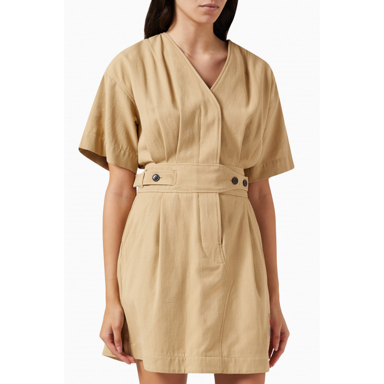 Kenzo - Belted Dress in Cotton