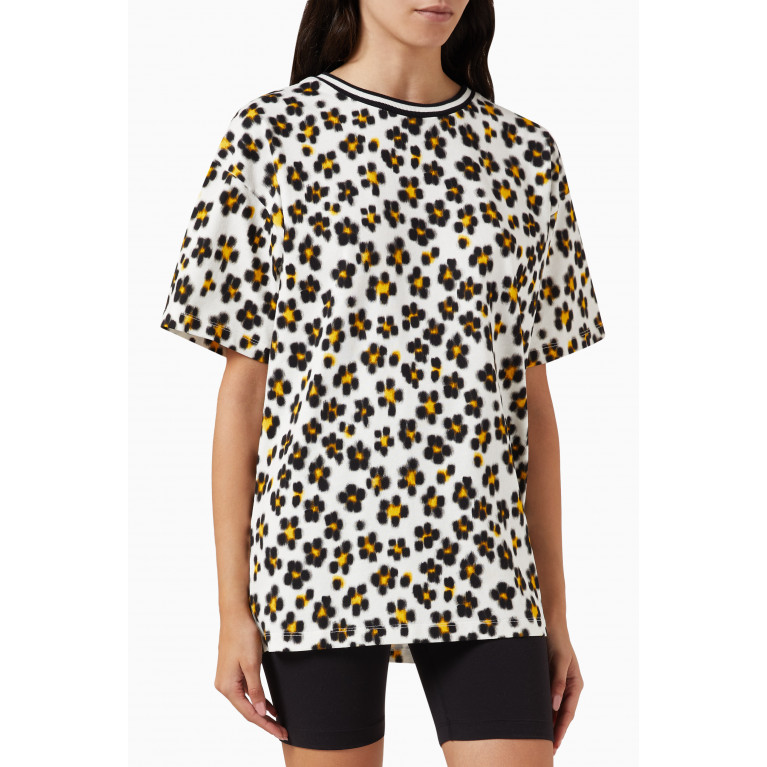 Kenzo - Hana Leopard Oversized T-shirt in Cotton