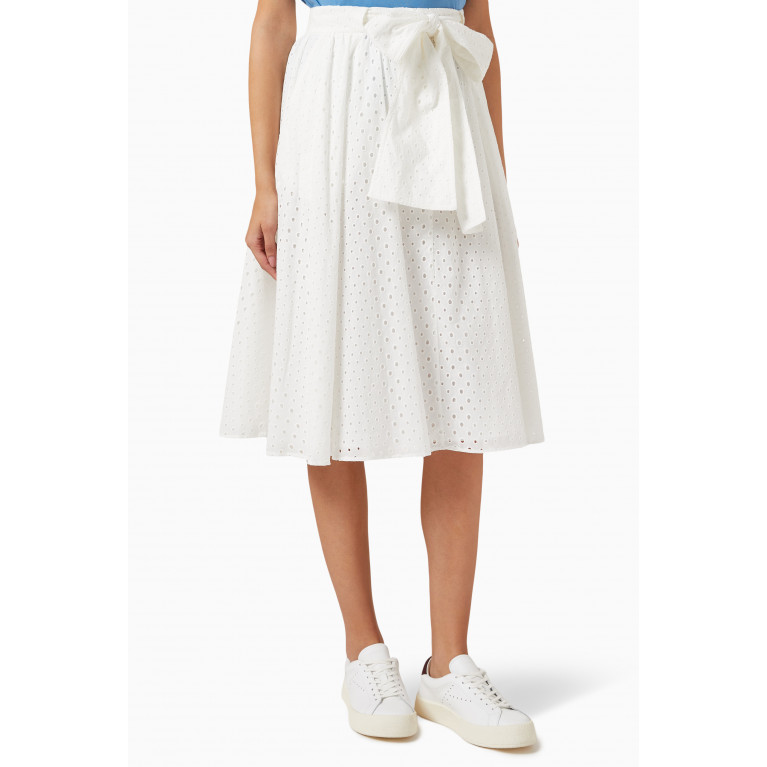 Kenzo - Bow Detail Skirt in Cotton