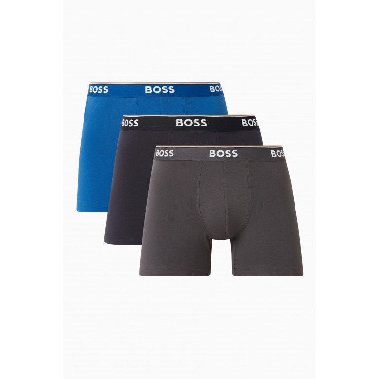 Boss - Boxer Briefs in Cotton Stretch, Set of 3