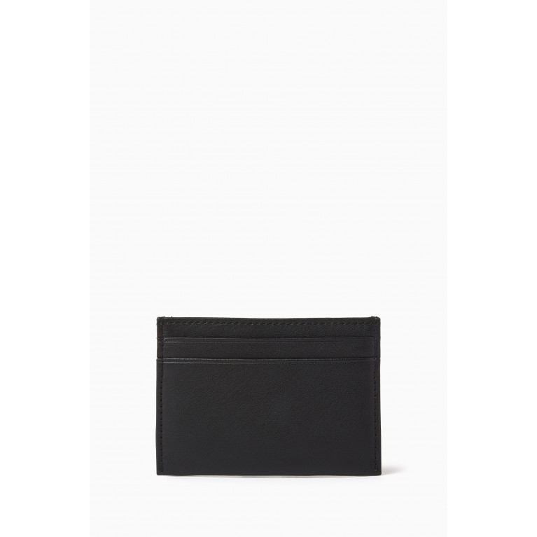 Boss - Logo-embossed Card Holder in Leather