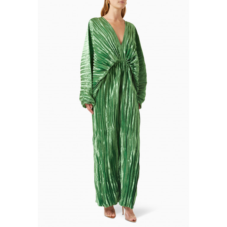L'idee - De Luxe Crinkled Pleated Maxi Dress