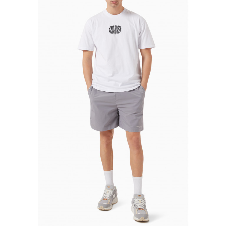 Amongst Few - Classic Shorts in Cotton Jersey Grey