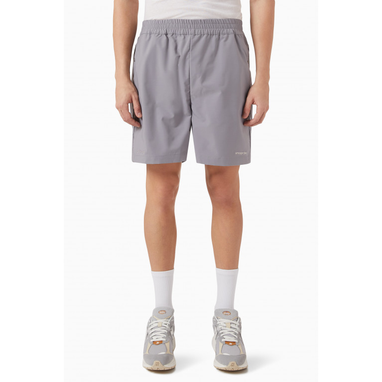 Amongst Few - Classic Shorts in Cotton Jersey Grey