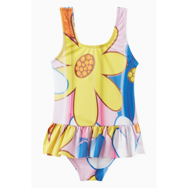 Moschino - Floral-print One-piece Swimsuit in Polyester
