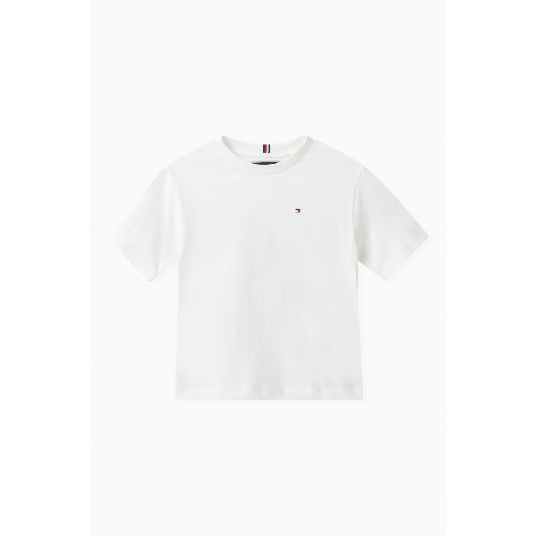 Tommy Hilfiger - Back Bold Logo T-shirt in Cotton Jersey