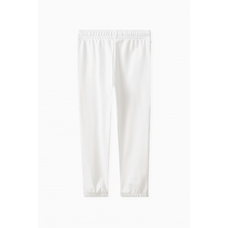 Tommy Hilfiger - Logo Sweatpants in Cotton Blend Terry White