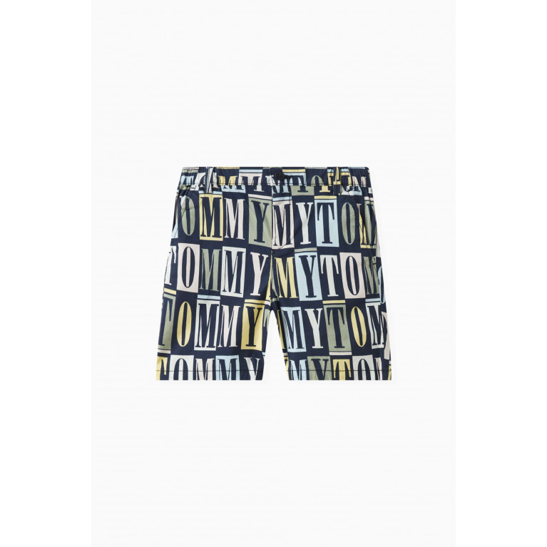Tommy Hilfiger - All-over Printed Shorts in Cotton