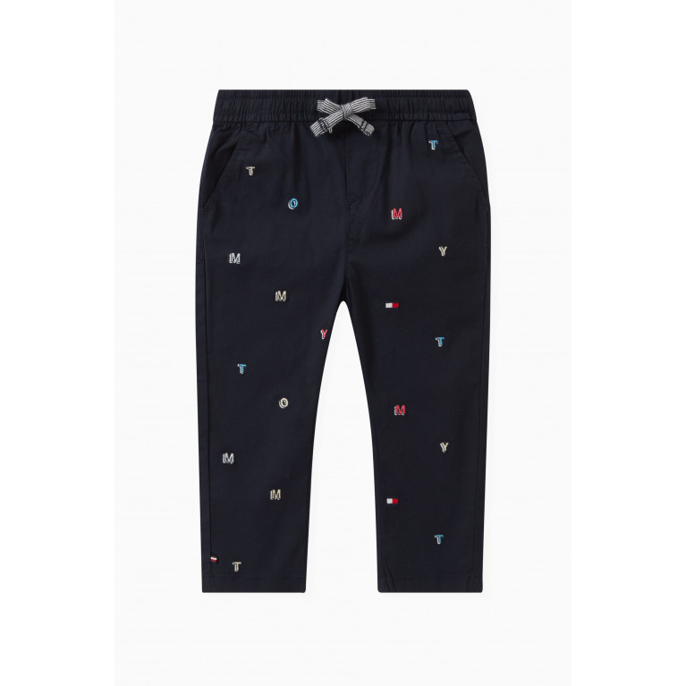 Tommy Hilfiger - Logo-embroidered Sweatpants in Cotton-blend