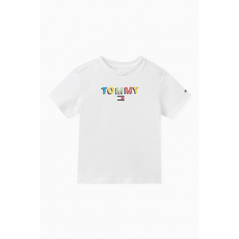 Tommy Hilfiger - Logo T-shirt in Cotton