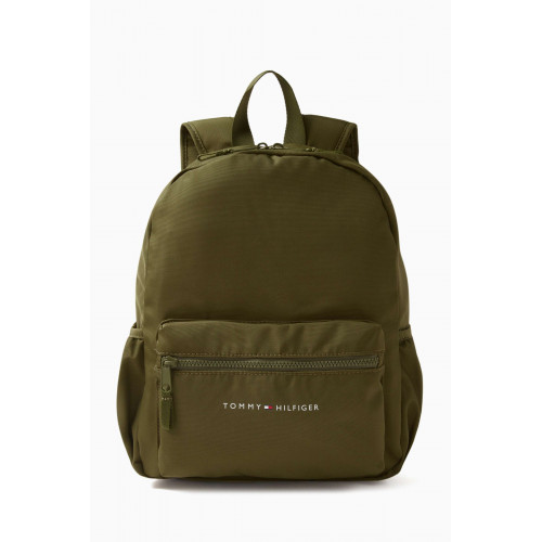 Tommy Hilfiger - Essential Logo Backpack in Nylon Green