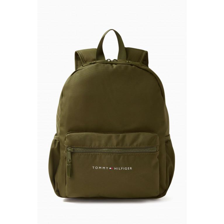 Tommy Hilfiger - Essential Logo Backpack in Nylon Green