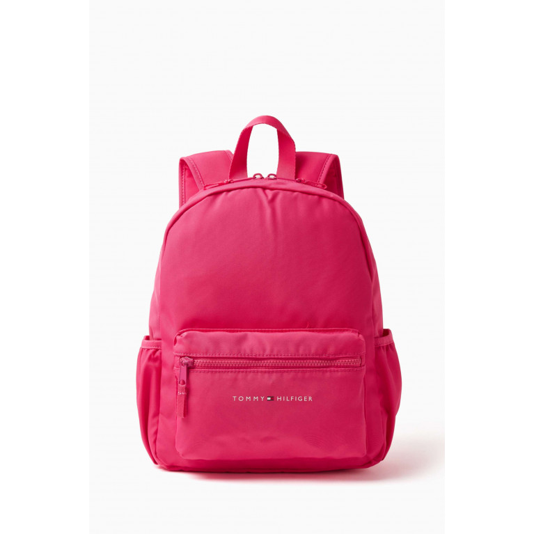 Tommy Hilfiger - Essential Logo Backpack in Nylon Pink