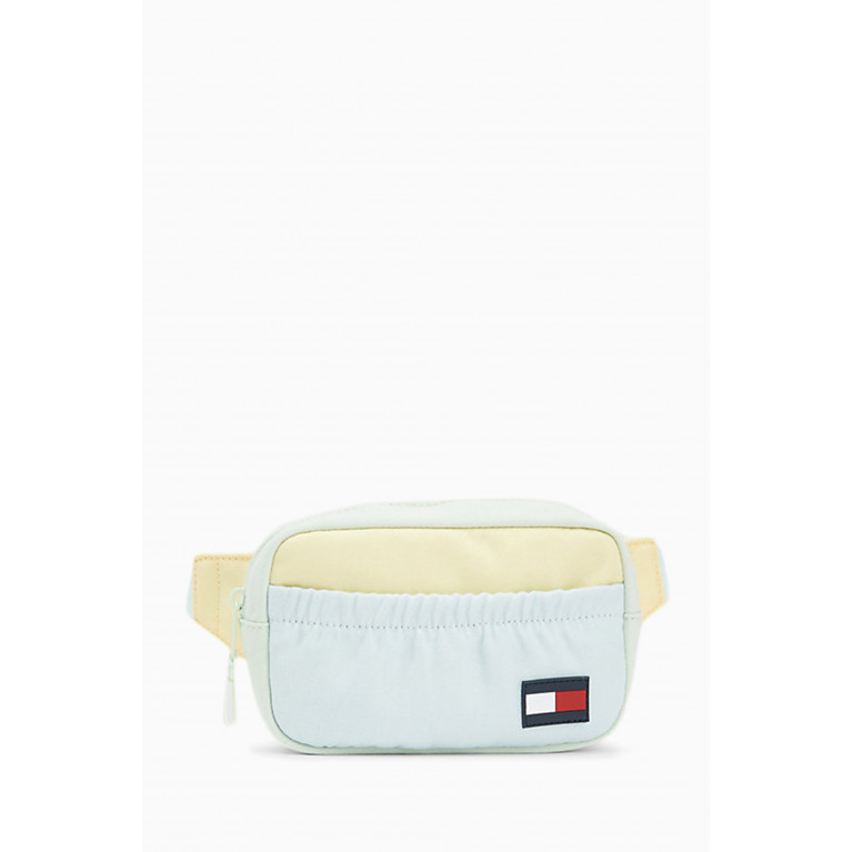 Tommy Hilfiger - Tommy Eco Fun Colour-blocked Belt Bag in Recycled Polyester