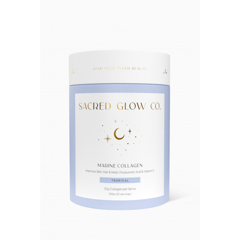 Sacred Glow Co. - Marine Collagen Tropical Flavour, 325g