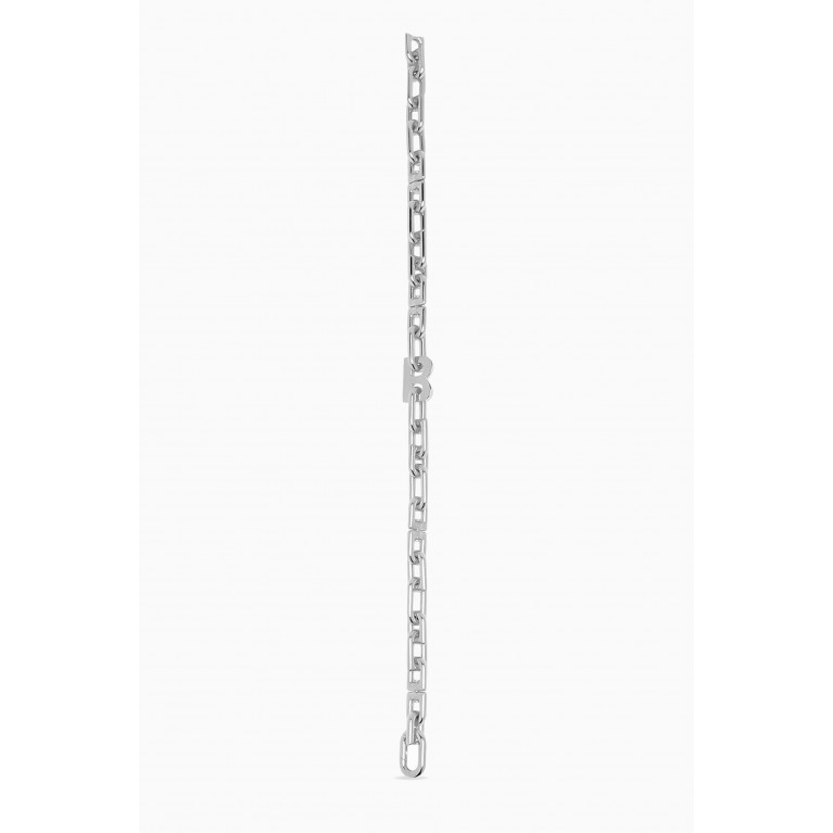 Balenciaga - Balenciaga - B Chain Thin Necklace in Brass