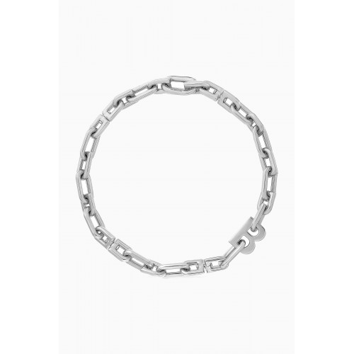 Balenciaga - Balenciaga - B-chain Thin Necklace in Brass