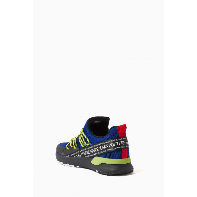 Versace Jeans Couture - Dynamic Sneakers in Technical Fabric Blue