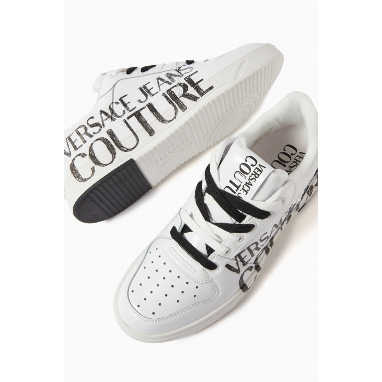 Versace Jeans Couture - Starlight Low Top Sneakers in Leather