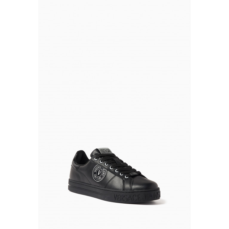 Versace Jeans Couture - Court 88 Low Top Sneakers in Leather