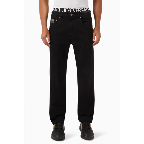 Versace Jeans Couture - Straight-leg Logo Jeans in Denim